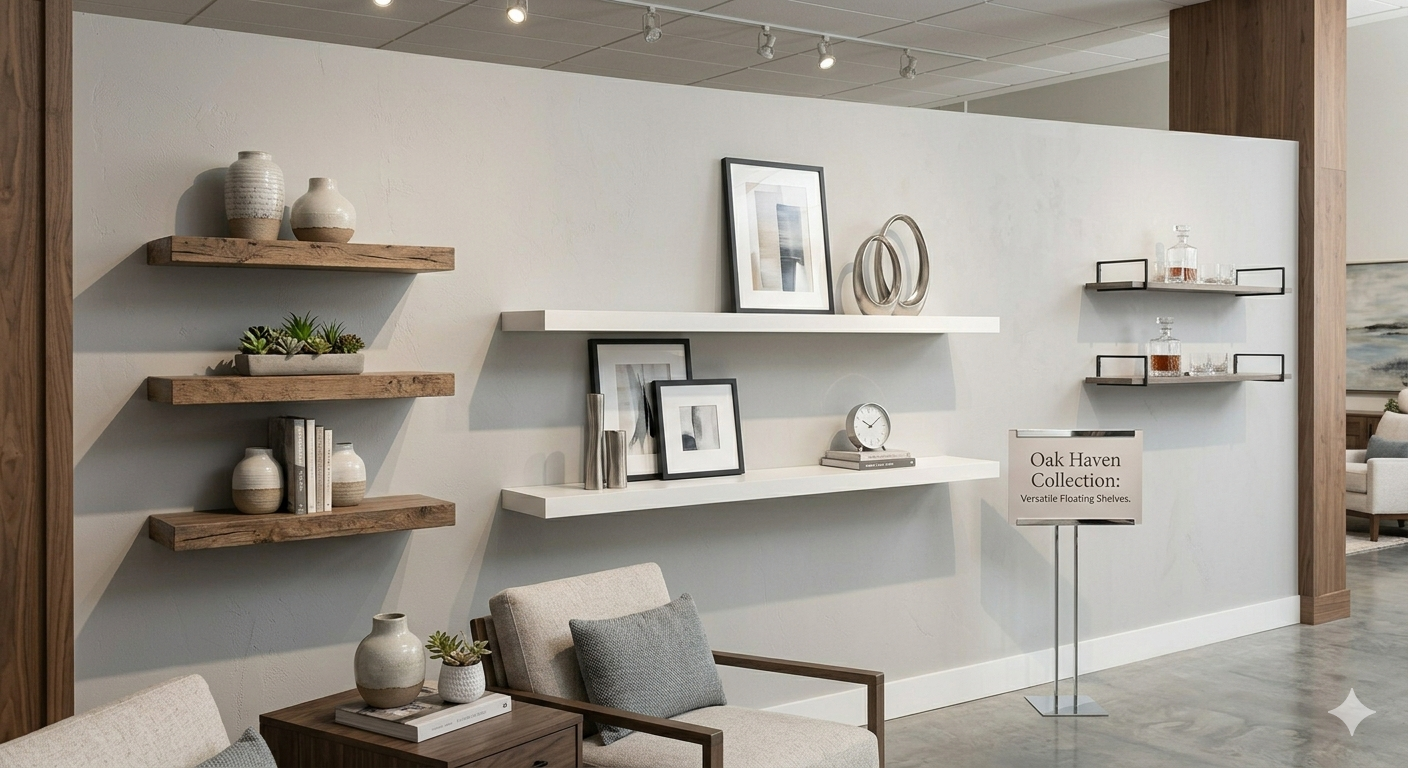 Floating Wall Shelves