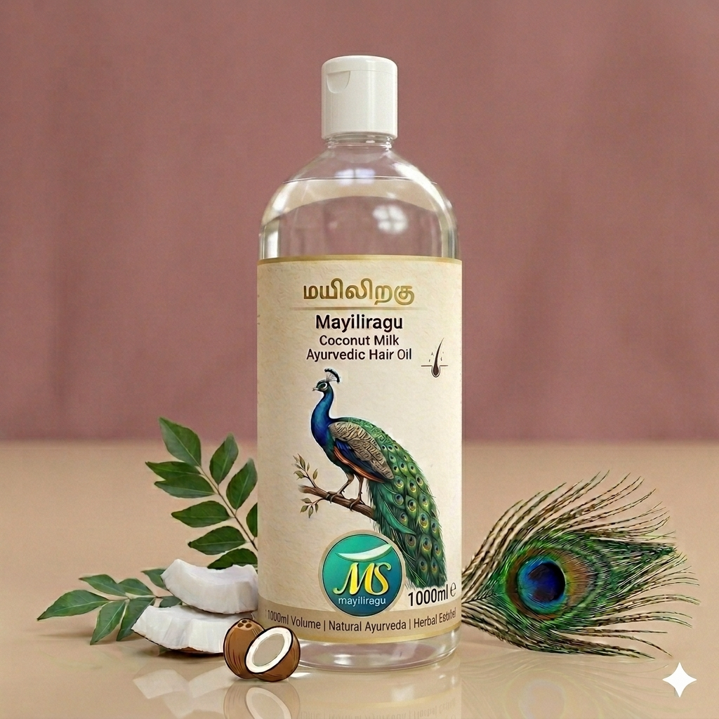 Coconut Milk Ayurvedic Hair Oil (1000ml)