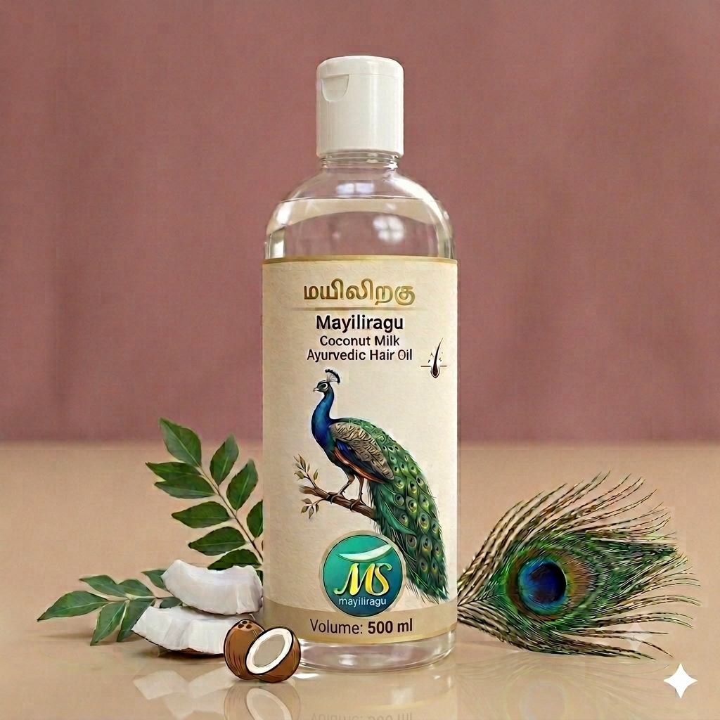 Coconut Milk Ayurvedic Hair Oil (500ml)