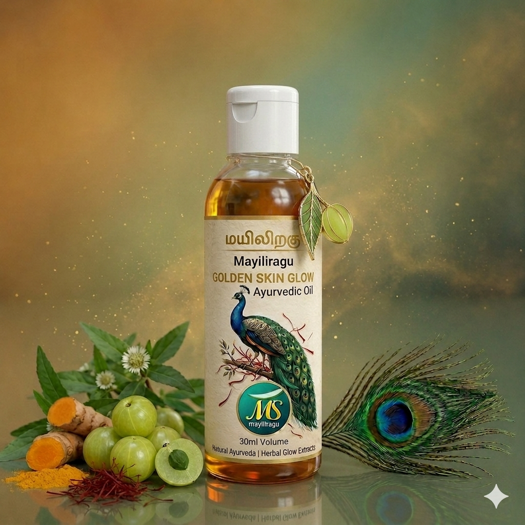 Golden Glow Ayurvedic Skin Oil