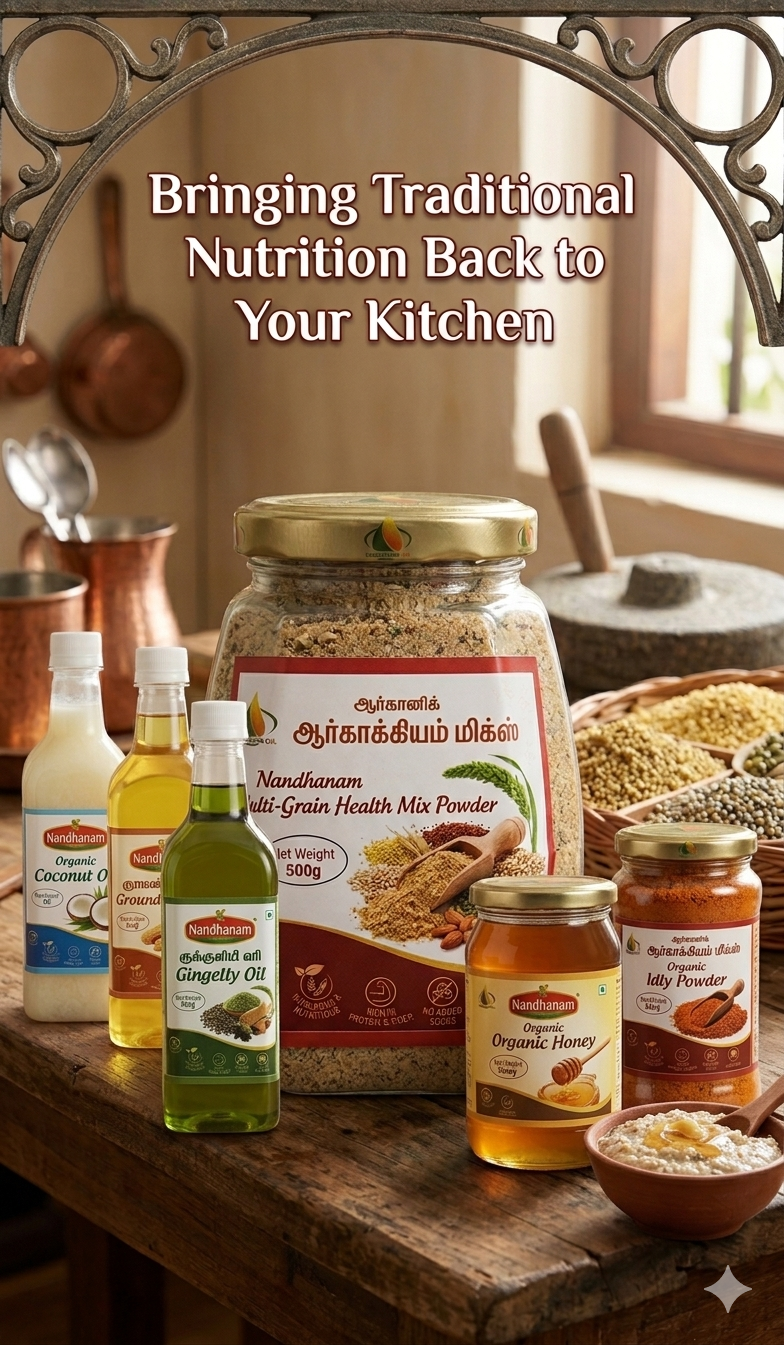 Nandhanam Foods oil pressing