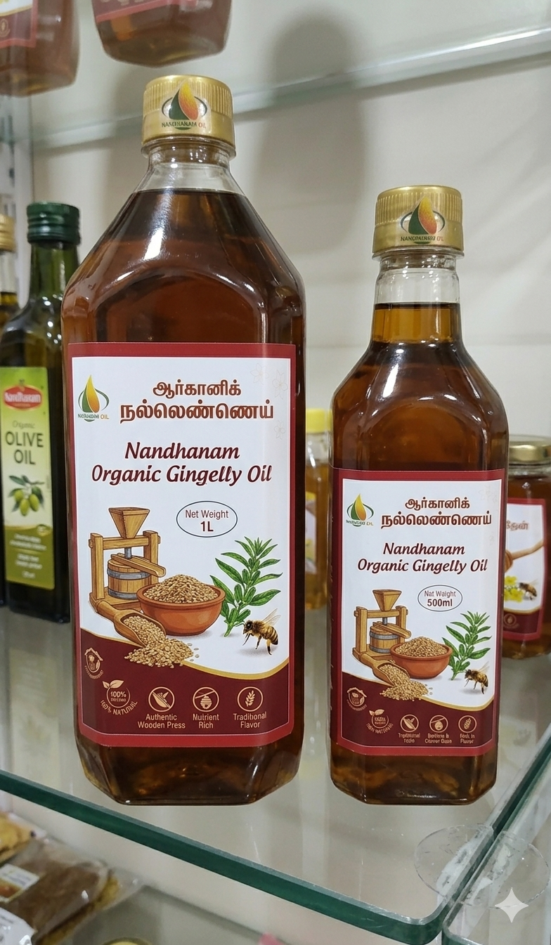 Cold Pressed Sesame Oil